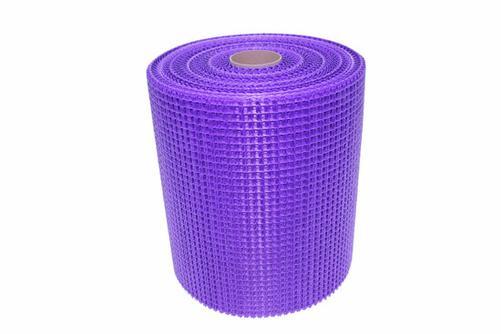 Wapeningsgaas Violet 25 cm x 100 mtr Alkalibestendig 