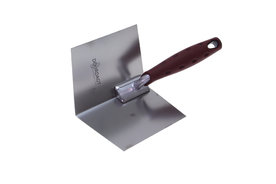 Hoektroffel Inwendig + ALU-blokje 125x97 mm. RVS, DOORDAGT-PREMIUM SOFT 