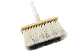 Blokkwast BLOK PVC 8 x 18 cm. Haarlengte 80 mm. 